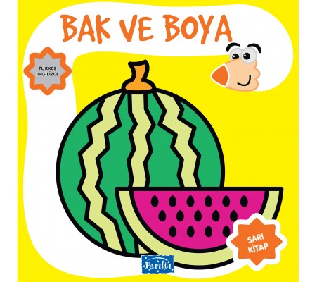Bak ve Boya Sarı Kitap