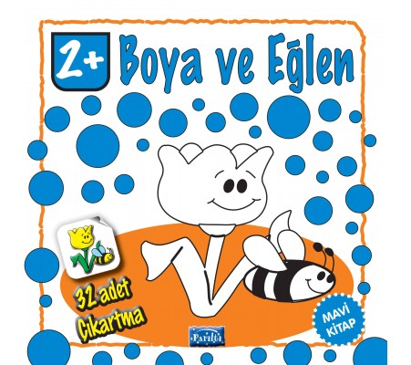 Boya ve Eğlen Mavi Kitap