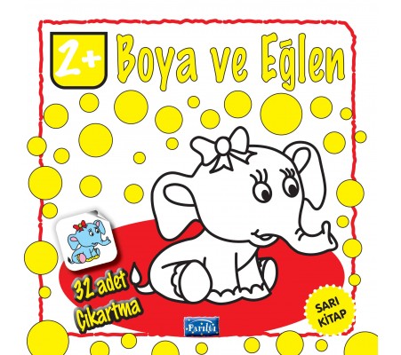 Boya ve Eğlen Sarı Kitap