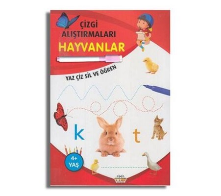 Çizgi Alıştırmaları Hayvanlar