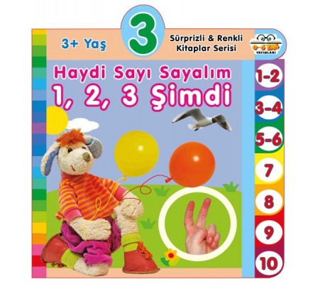 Haydi Sayı Sayalım 1,2,3 Şimdi (3+Yaş)