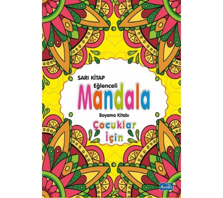 Çocuklar İçin Mandala Sarı Çocuklar İçin Mandala Sarı