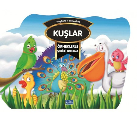 Örneklerle Şekilli Boyama - Kuşlar