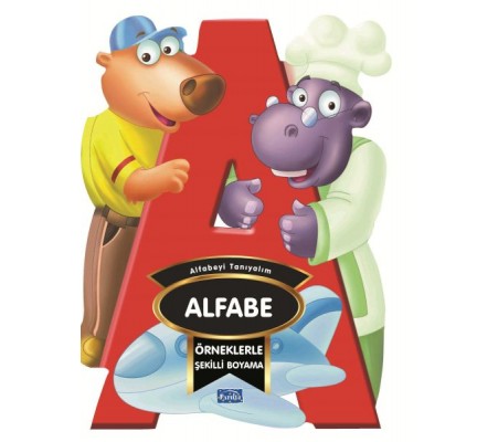 Örneklerle Şekilli Boyama – Alfabe