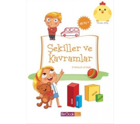 Şekiller ve Kavramlar Etkinlik Kitabı (48 Ay) Şekiller ve Kavramlar Etkinlik Kitabı (48 Ay)
