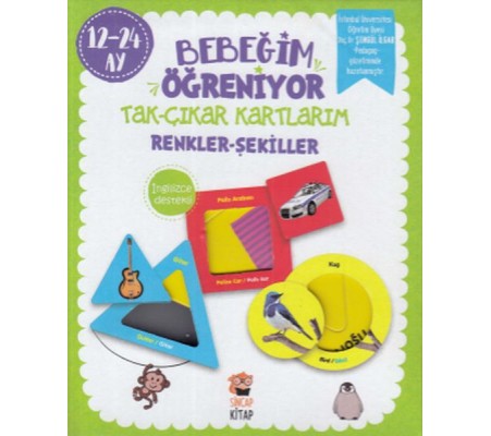 Bebeğim Öğreniyor - Tak Çıkar Kartlarım (12-24 Ay) Bebeğim Öğreniyor - Tak Çıkar Kartlarım (12-24 Ay)