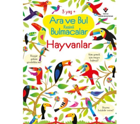 Ara Ve Bul Resimli Bulmacalar - Hayvanlar