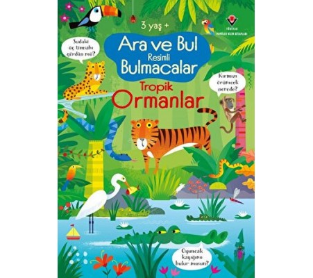 Ara ve Bul Resimli Bulmacalar Tropik Ormanlar Ara ve Bul Resimli Bulmacalar Tropik Ormanlar