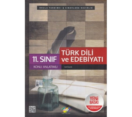 FDD 11. Sınıf Türk Dili ve Edebiyatı Konu Anlatımlı (Yeni)