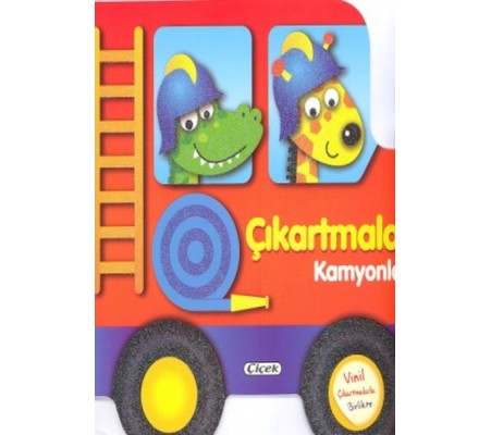 Çıkartmalarla Taşıtları Tasarla - Kamyonlar Çıkartmalarla Taşıtları Tasarla - Kamyonlar