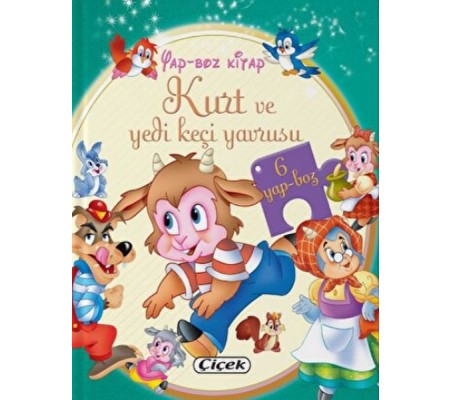 Yap-Boz Kitap - Kurt Ve Yedi Keçi Yavrusu