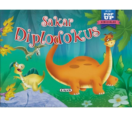 Pop-Up Mini Dinozorlar - Sakar Diplodokus
