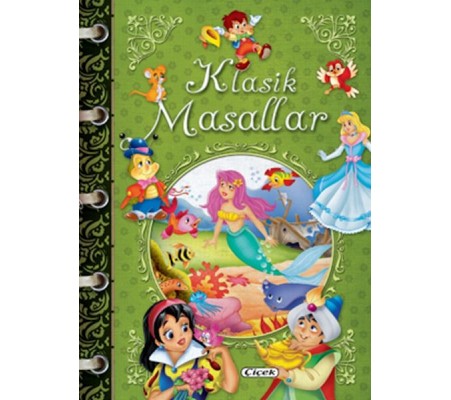 Klasik Masallar Ciltli Yeşil Klasik Masallar Ciltli Yeşil
