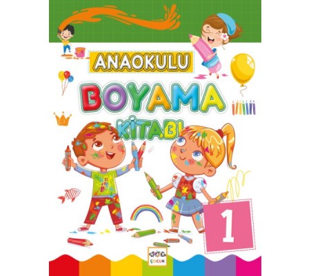 Anaokulu Boyama Kitabı - 1