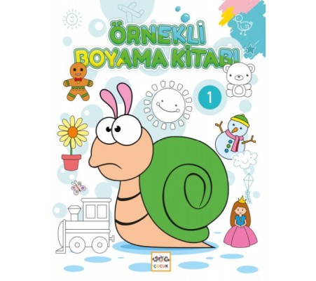Örneklerle Boyama Kitabı - 1