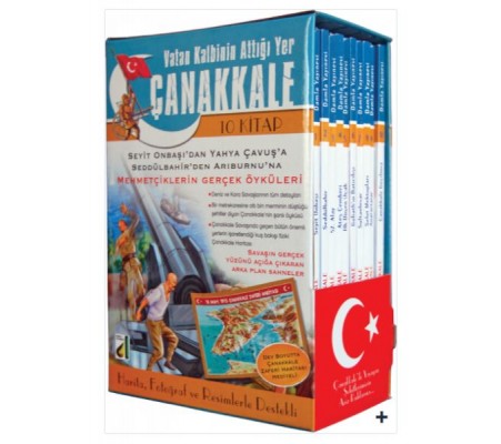 Vatan Kalbinin Attığı Yer Çanakkale (10 Kitap Takım Vatan Kalbinin Attığı Yer Çanakkale (10 Kitap Takım