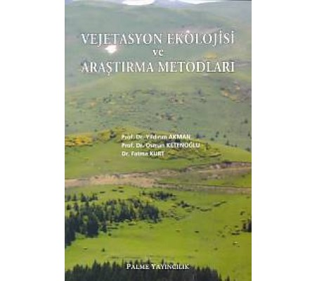 Vejetasyon Ekolojisi ve Araştırma Metodları