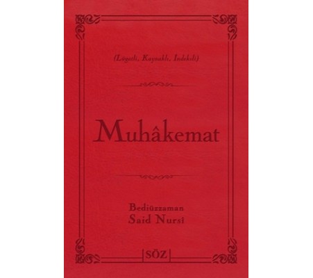 Muhakemat (Büyük Boy - İki Renkli) Muhakemat (Büyük Boy - İki Renkli)