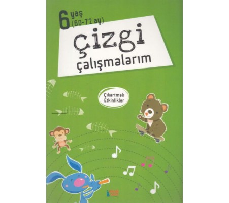 Çizgi Çalışmalarım - 6 Yaş Çizgi Çalışmalarım - 6 Yaş