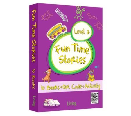 Living Level 2 Fun Times Stories 10'lu Hikaye Seti Living Level 2 Fun Times Stories 10'lu Hikaye Seti
