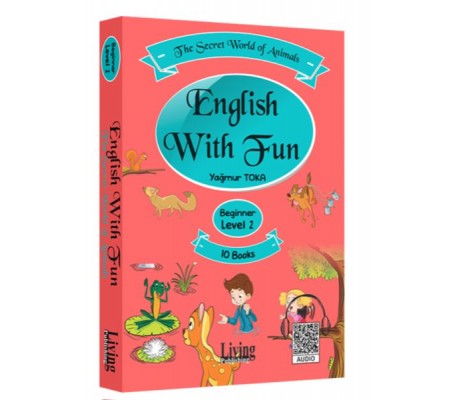 English With Fun Level 2 - 10 Kitap - The Secret World Of Animals English With Fun Level 2 - 10 Kitap - The Secret World Of Animals