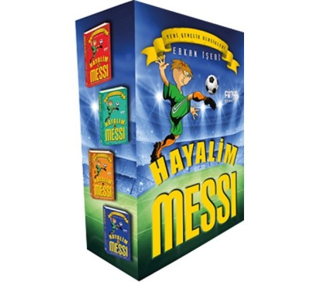 Hayalim Messi Seti - 4 Kitap Kutulu Hayalim Messi Seti - 4 Kitap Kutulu