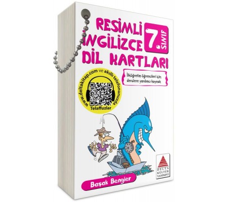 Resimli İngilizce Dil Kartları 7. Sınıf