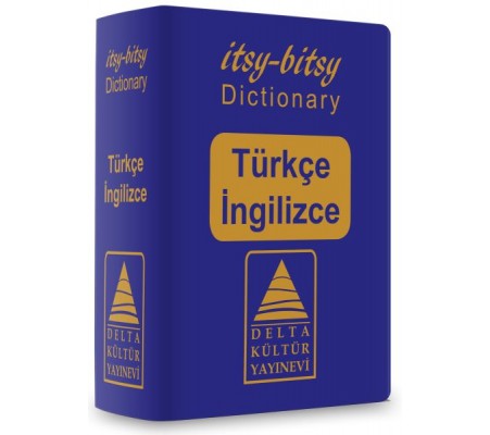 Delta Kültür Türkçe - İngilizce Mini Sözlük