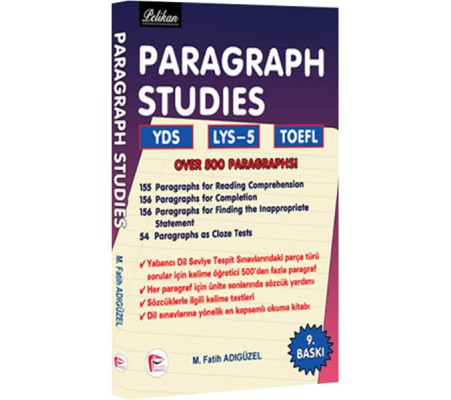 Pelikan Paragraph Studıes Yds - Lys - 5 - Toefl