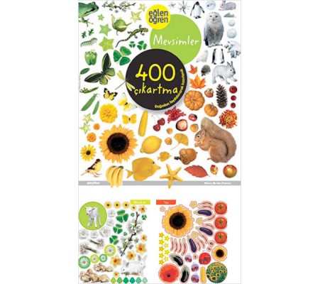 Eğlen Öğren - Mevsimler 400 Çıkartma Eğlen Öğren - Mevsimler 400 Çıkartma