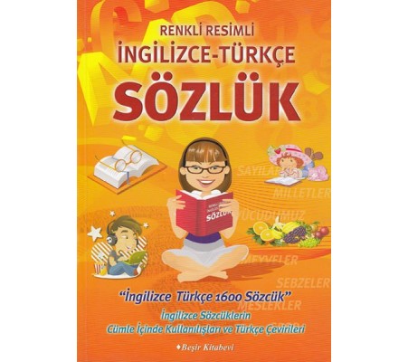 Renkli Resimli İngilizce-Türkçe Sözlük