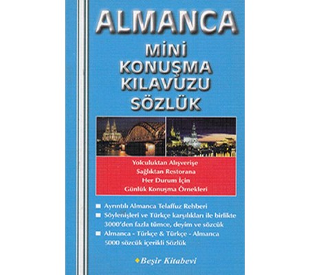 Almanca Mini Konuşma Kılavuzu Sözlük