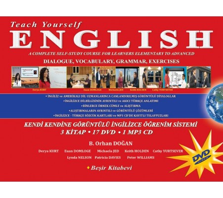 Teach Yourself English - Kendi Kendine Görüntülü İngilizce Öğrenim Sistemi (3 Kitap+17 DVD+1 MP3 CD)