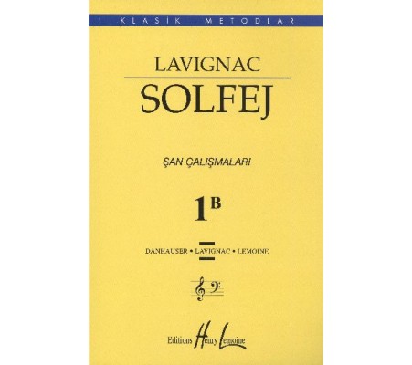Lavıgnac Solfej şan çalişmalari 1b