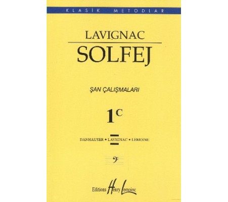 Lavignac 1C - Solfej Şan Çalışmaları