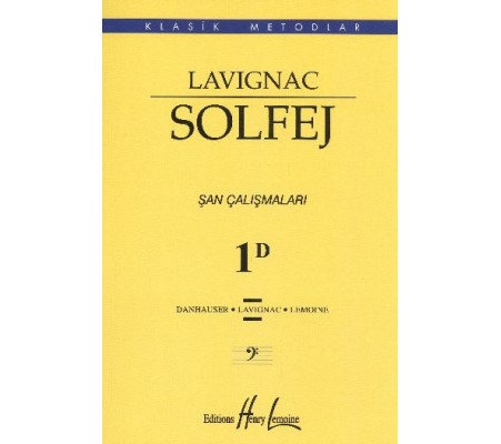 Lavignac Solfej 1D Şan Çalışmaları