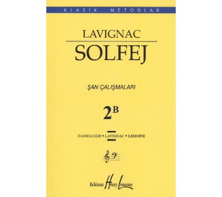 Lavignac Solfej 2B Şan Çalışmaları