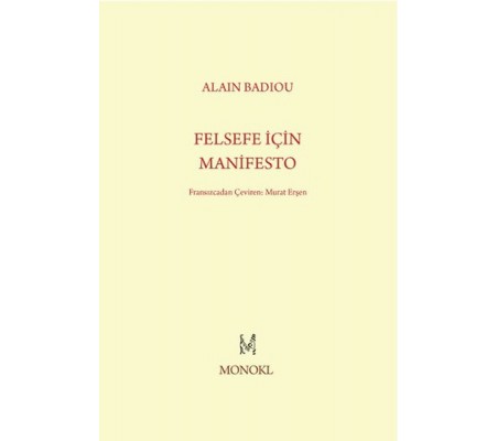 Felsefe İçin Manifesto