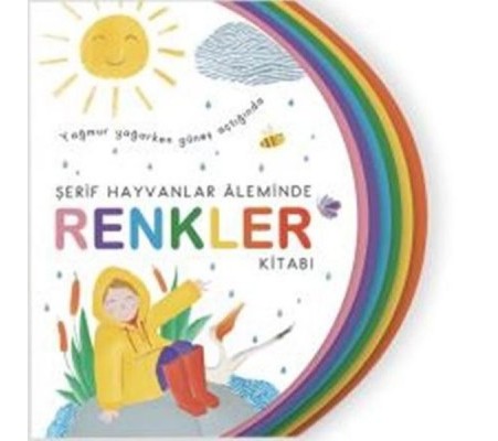 Şerif Hayvanlar Aleminde - Renkler Kitabı Şerif Hayvanlar Aleminde - Renkler Kitabı