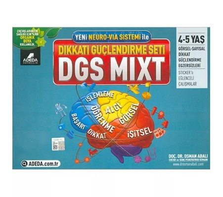 DGS MIXT Dikkati Güçlendirme Seti 4-5 Yaş