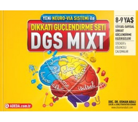 Dikkati Güçlendirme Seti Mıxt 8-9 Yaş