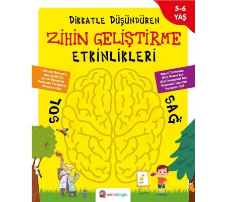 Dikkatle Düşündüren Zihin Geliştirme Etkinlikleri 2 Dikkatle Düşündüren Zihin Geliştirme Etkinlikleri 2