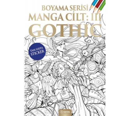 Manga Boyama Cilt III: Gothic