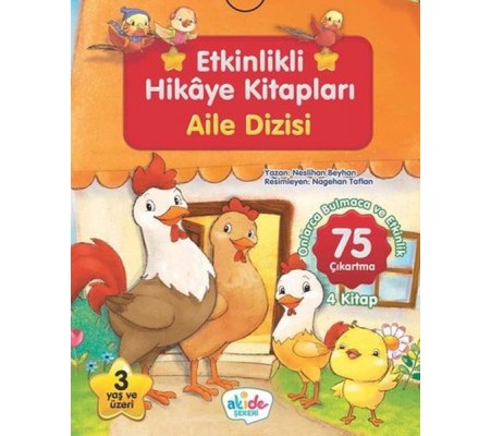 Aile Dizisi - Etkinlikli Hikaye Kitapları (4 Kitap Takım) Aile Dizisi - Etkinlikli Hikaye Kitapları (4 Kitap Takım)