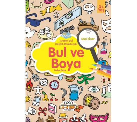 Bul ve Boya Sarı Kitap Bul ve Boya Sarı Kitap