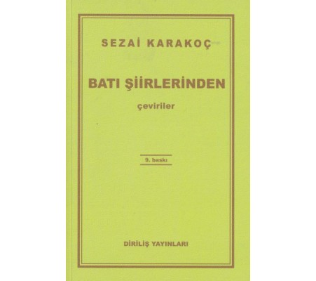 Batı Şiirlerinden Çeviriler