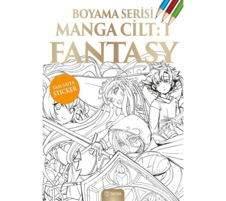 Manga Boyama Cilt I: Fantasy