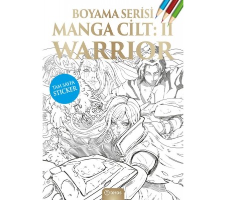 Manga Boyama Cilt II: Warrior Manga Boyama Cilt II: Warrior
