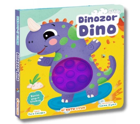 Dinozor Dino - Benim Pop - İt Kitabım Dinozor Dino - Benim Pop - İt Kitabım