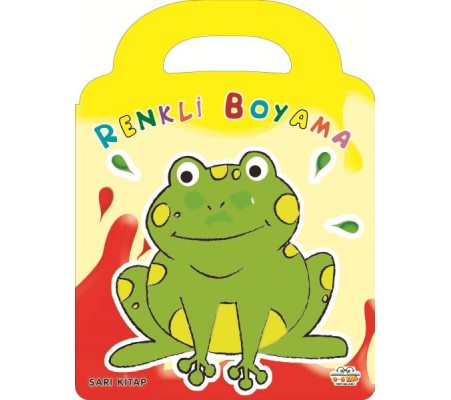 Renkli Boyama - Sarı Kitap